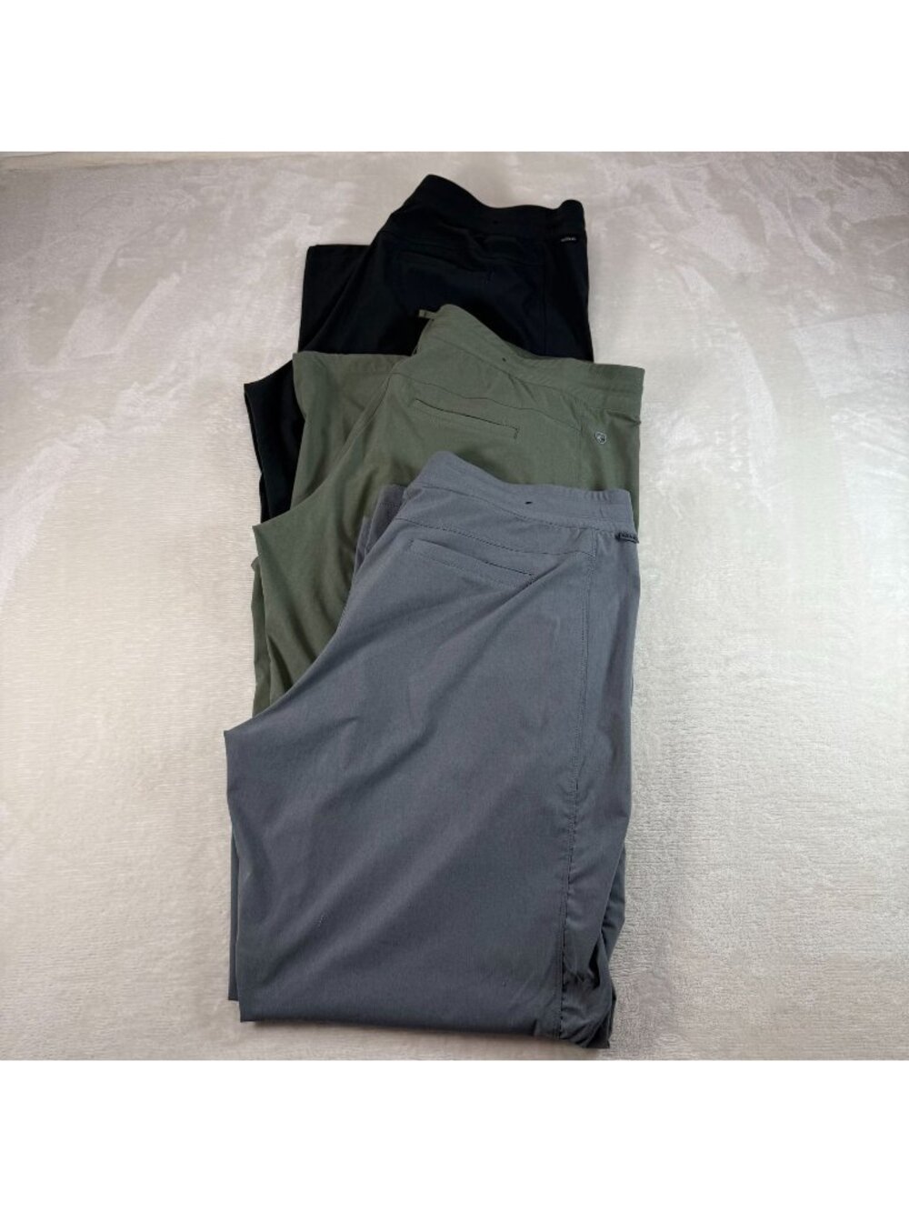 Lot of 3 Kuhl Womens XL Short  Freeflex Hiking Pants Outdoor Lightweight Black G